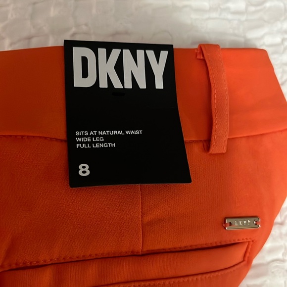NWT DKNY beautiful orangeish color dress pants! - Picture 8 of 12
